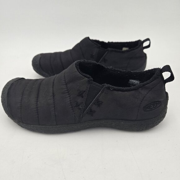 Keen Keene Hauser II Slip On Embroidery Stitch Black Womens 9 Workwear Slippers - Picture 2 of 13